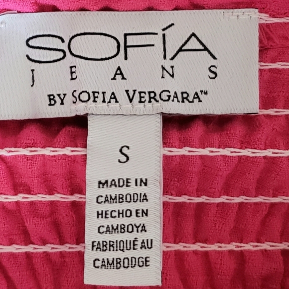 Sundress by Sofia Vergara. Bustier Midi. NWOT Fuscia Pink S. Fast SHIPPER. - Picture 7 of 8